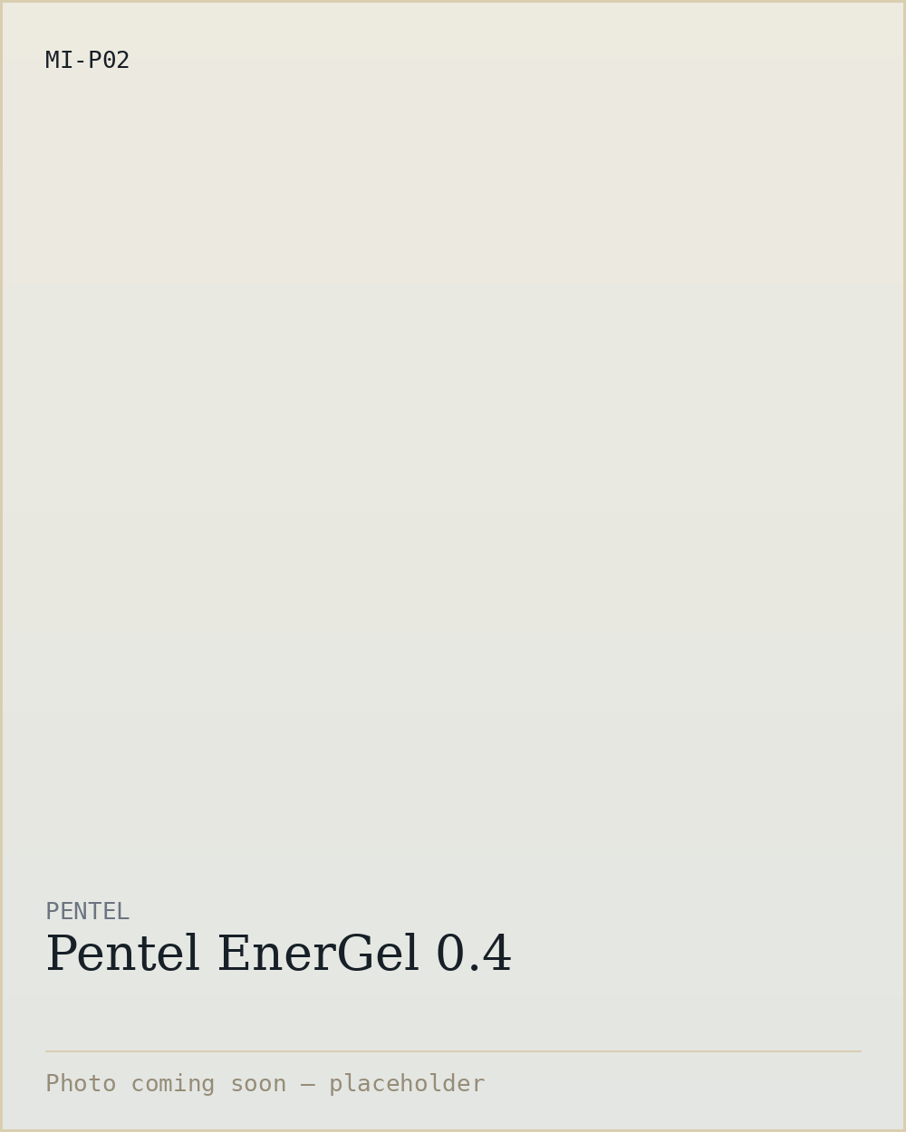 Pentel EnerGel 0.4