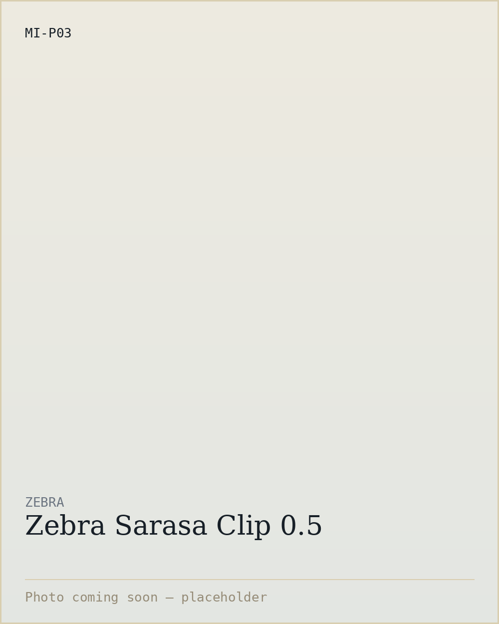 Zebra Sarasa Clip 0.5