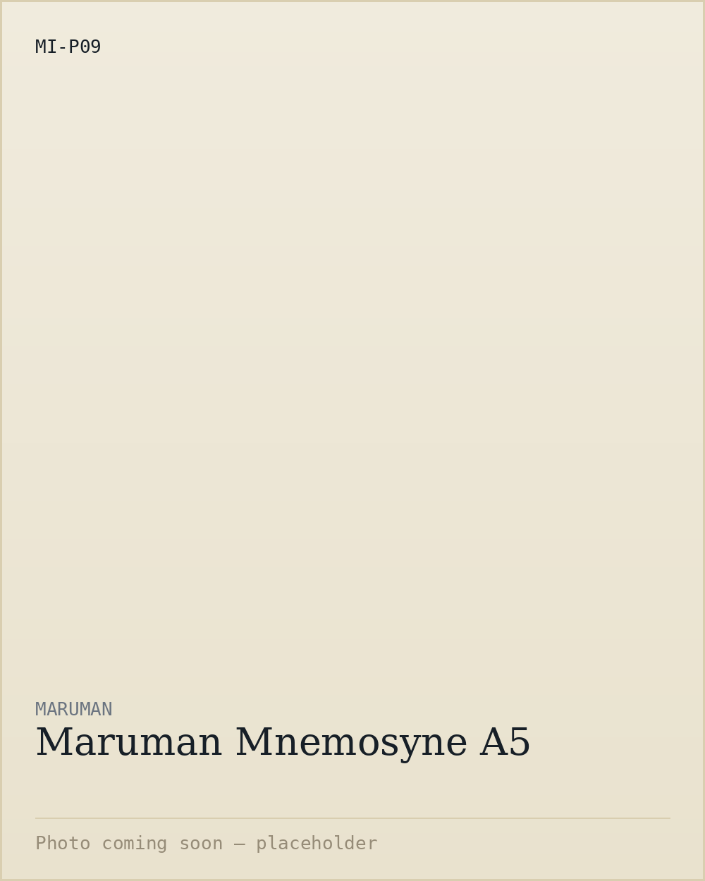 Maruman Mnemosyne A5