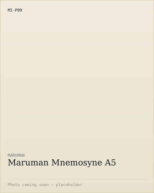 Maruman Mnemosyne A5